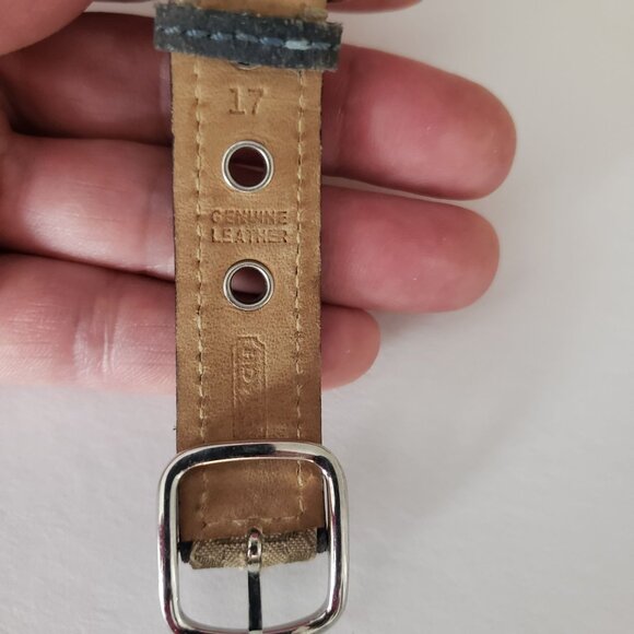 Vtg Coach Tank Watch Swiss Quartz Stainless Water Resistant Signature “C” Band - Picture 11 of 16